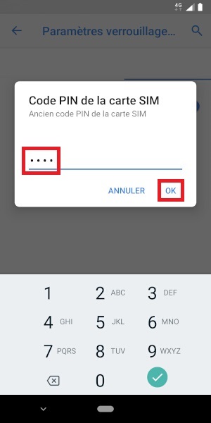 Changer votre code PIN de son Nokia 7.2.